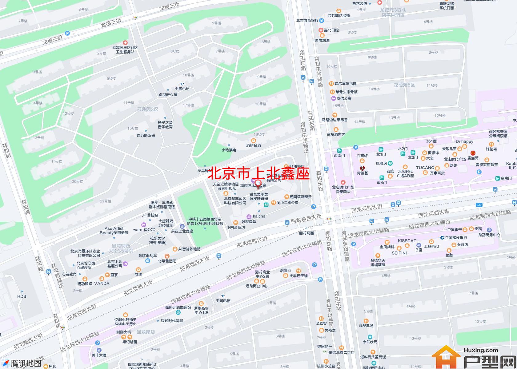 上北鑫座小区 - 户型网