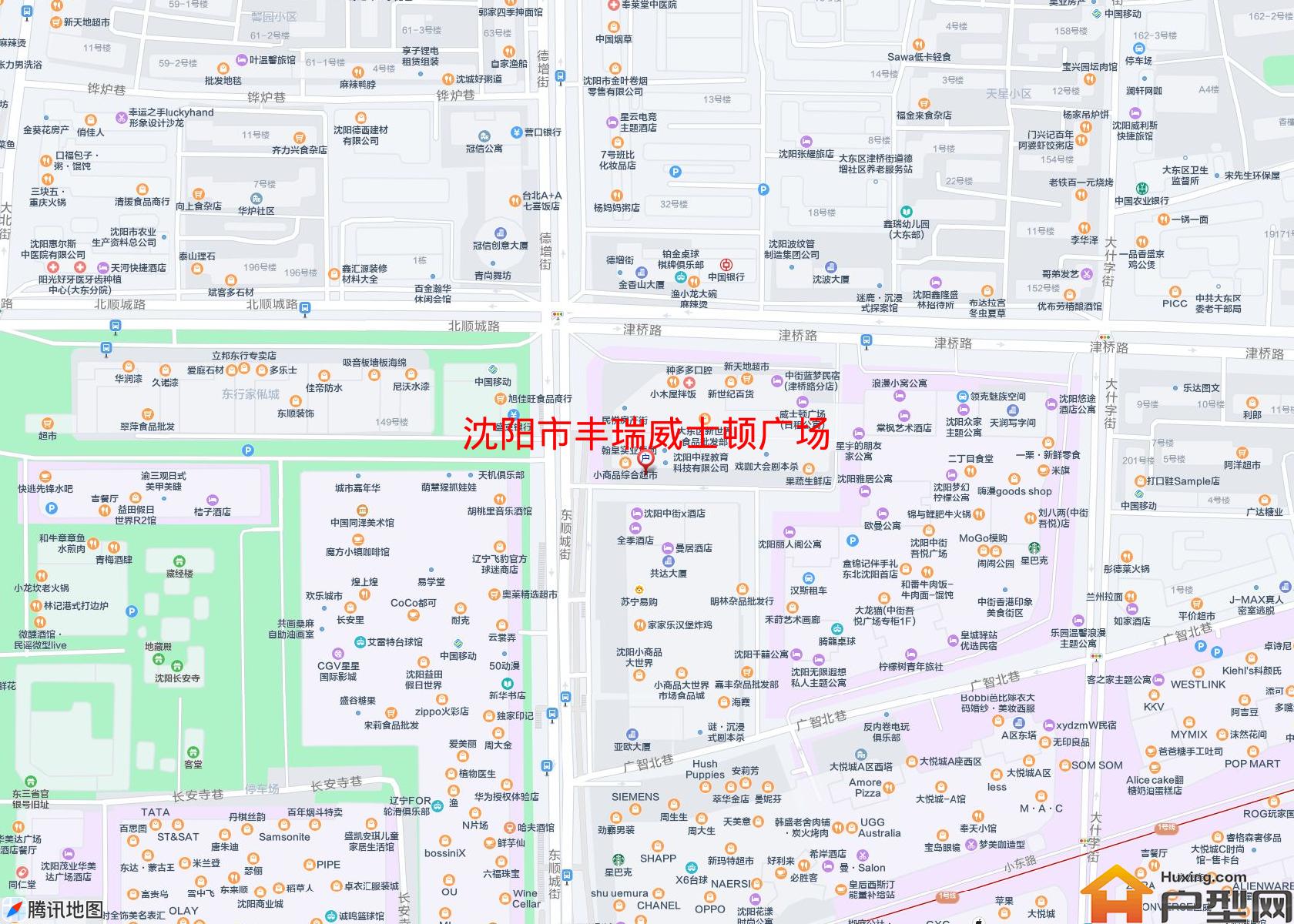 丰瑞威士顿广场小区 - 户型网