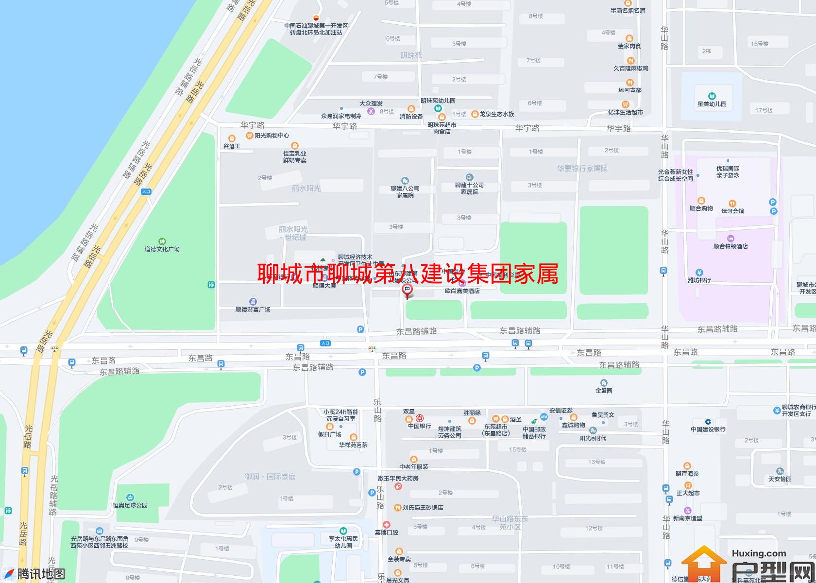 聊城第八建设集团家属院小区 - 户型网