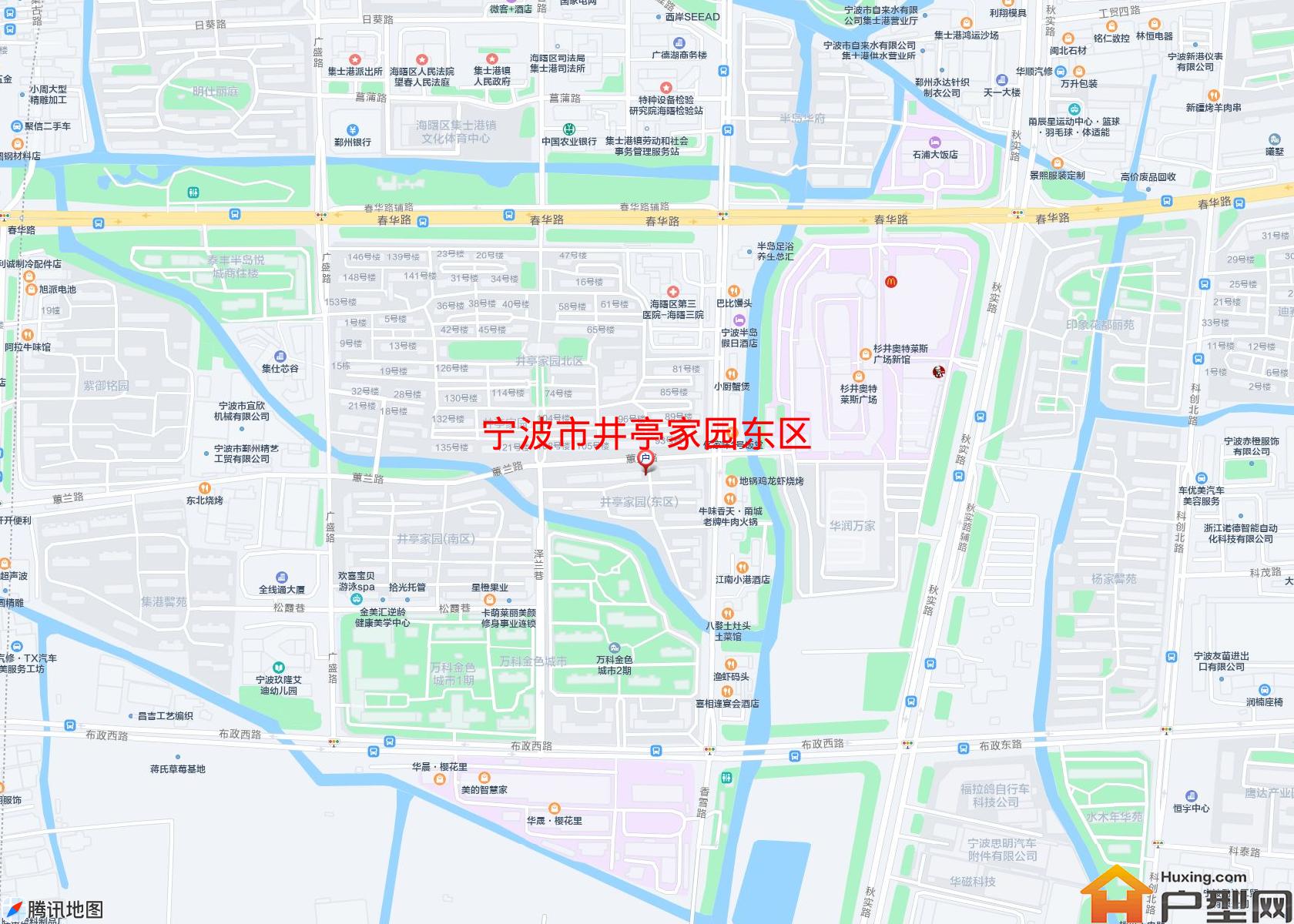 井亭家园东区小区 - 户型网