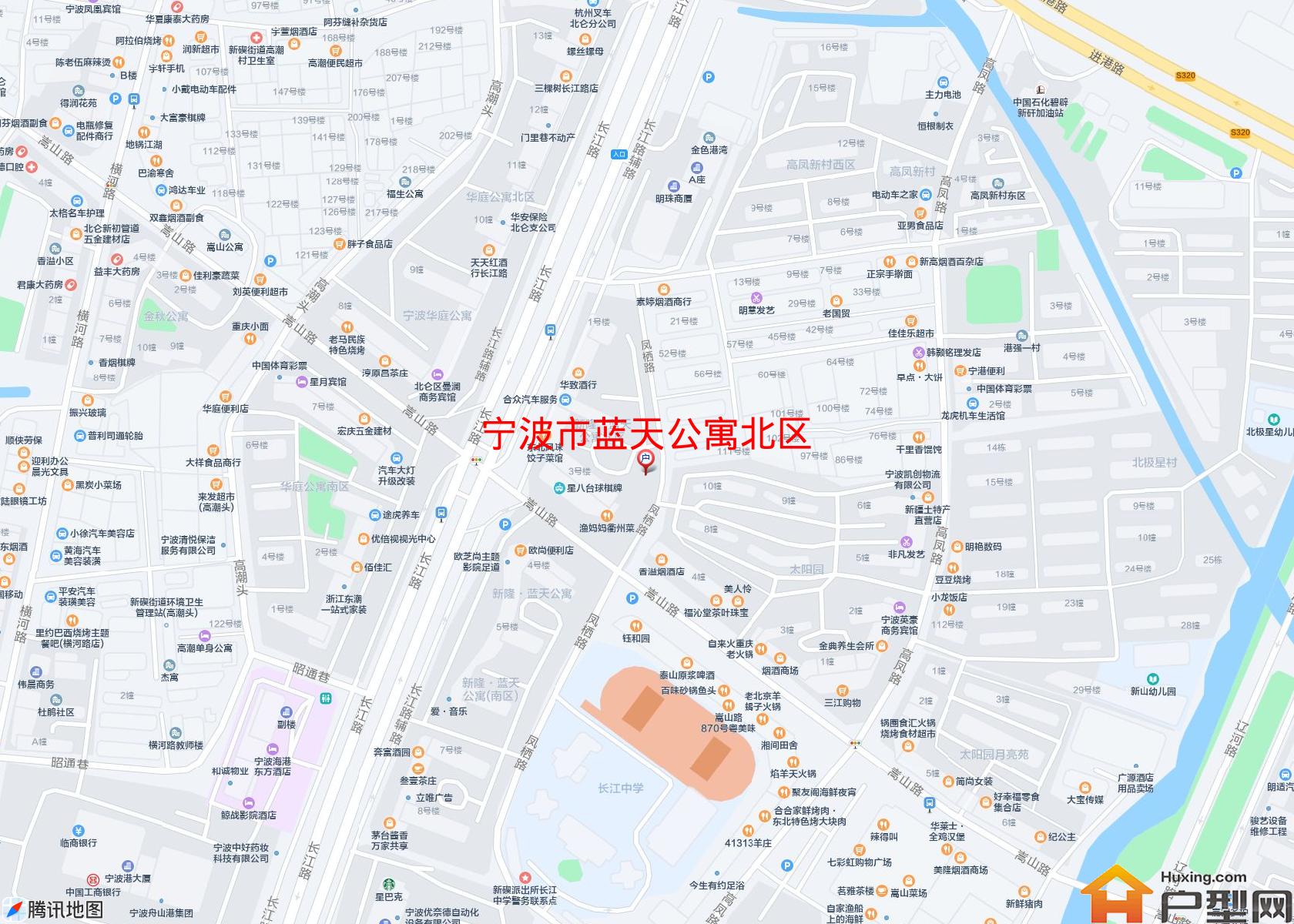 蓝天公寓北区小区 - 户型网