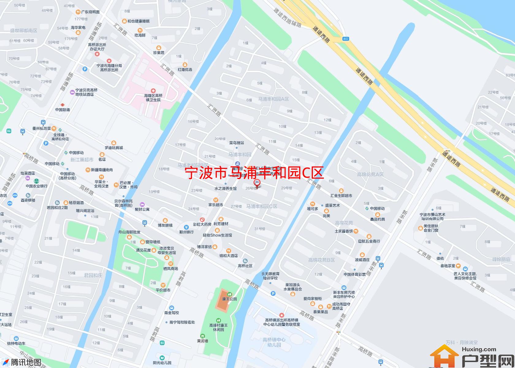 马浦丰和园C区小区 - 户型网