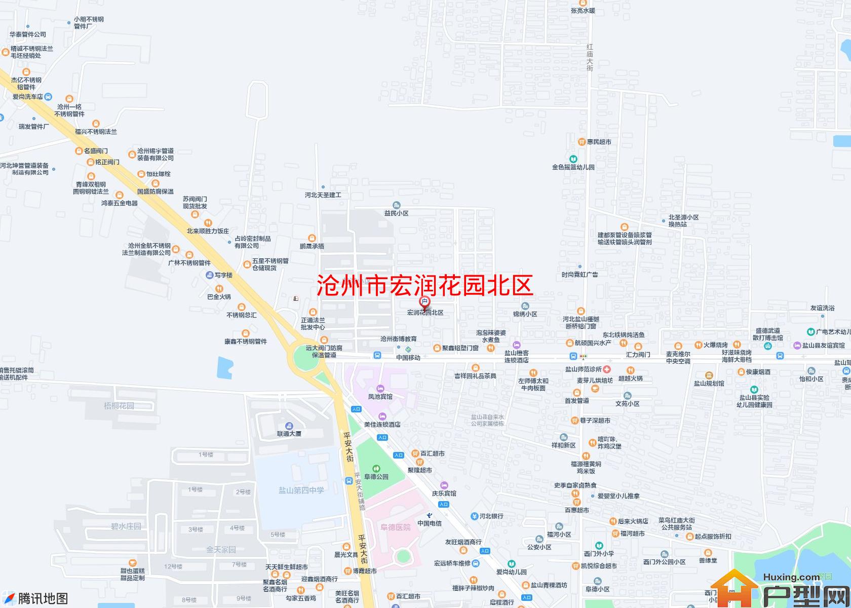 宏润花园北区小区 - 户型网