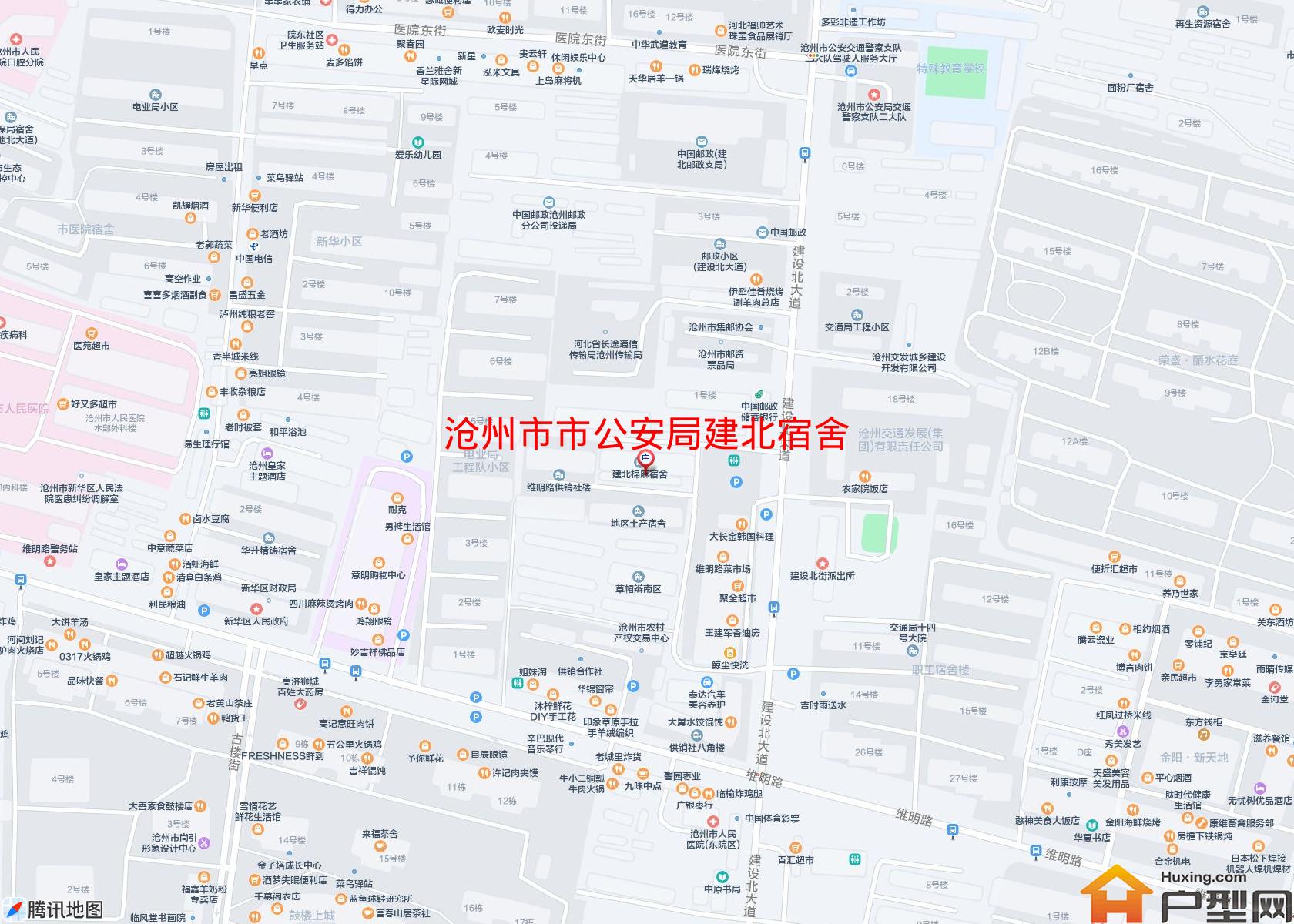 市公安局建北宿舍小区 - 户型网