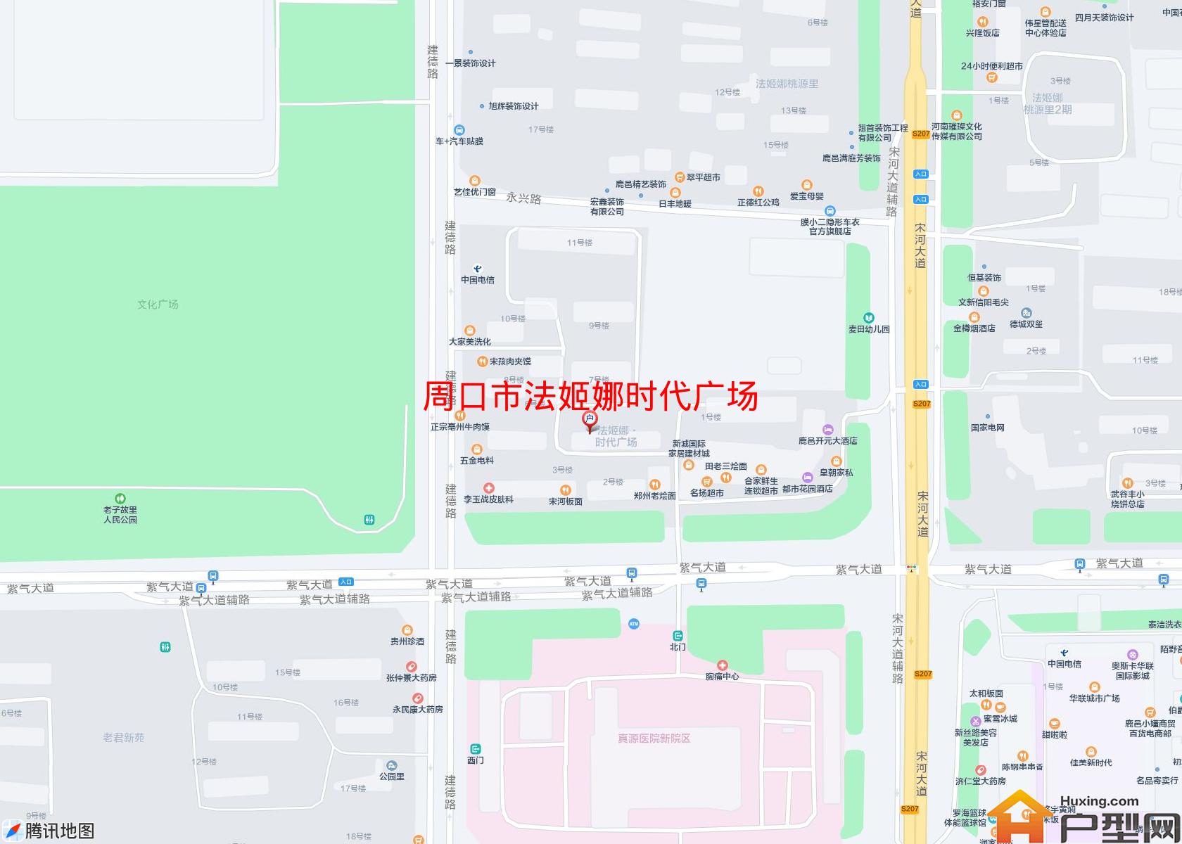法姬娜时代广场小区 - 户型网