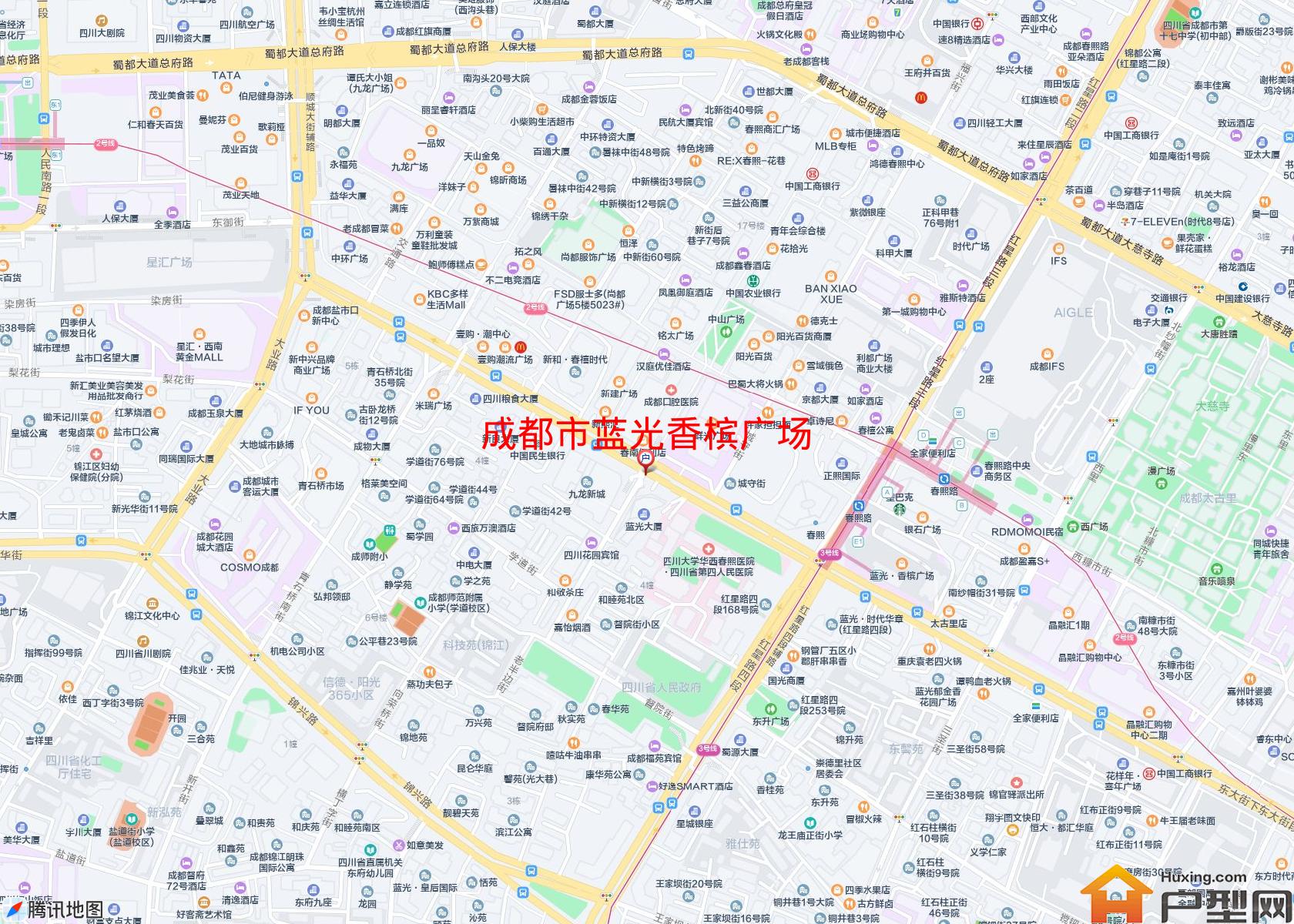 蓝光香槟广场小区 - 户型网
