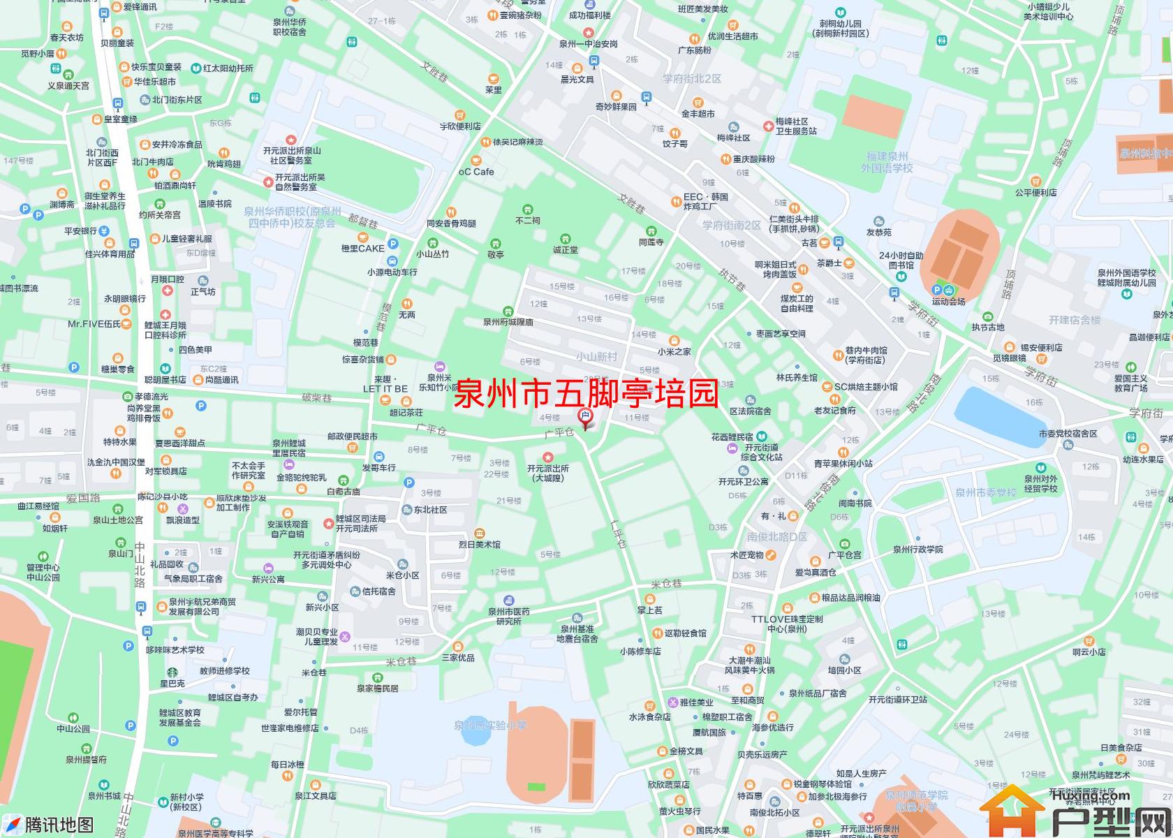 五脚亭培园小区 - 户型网