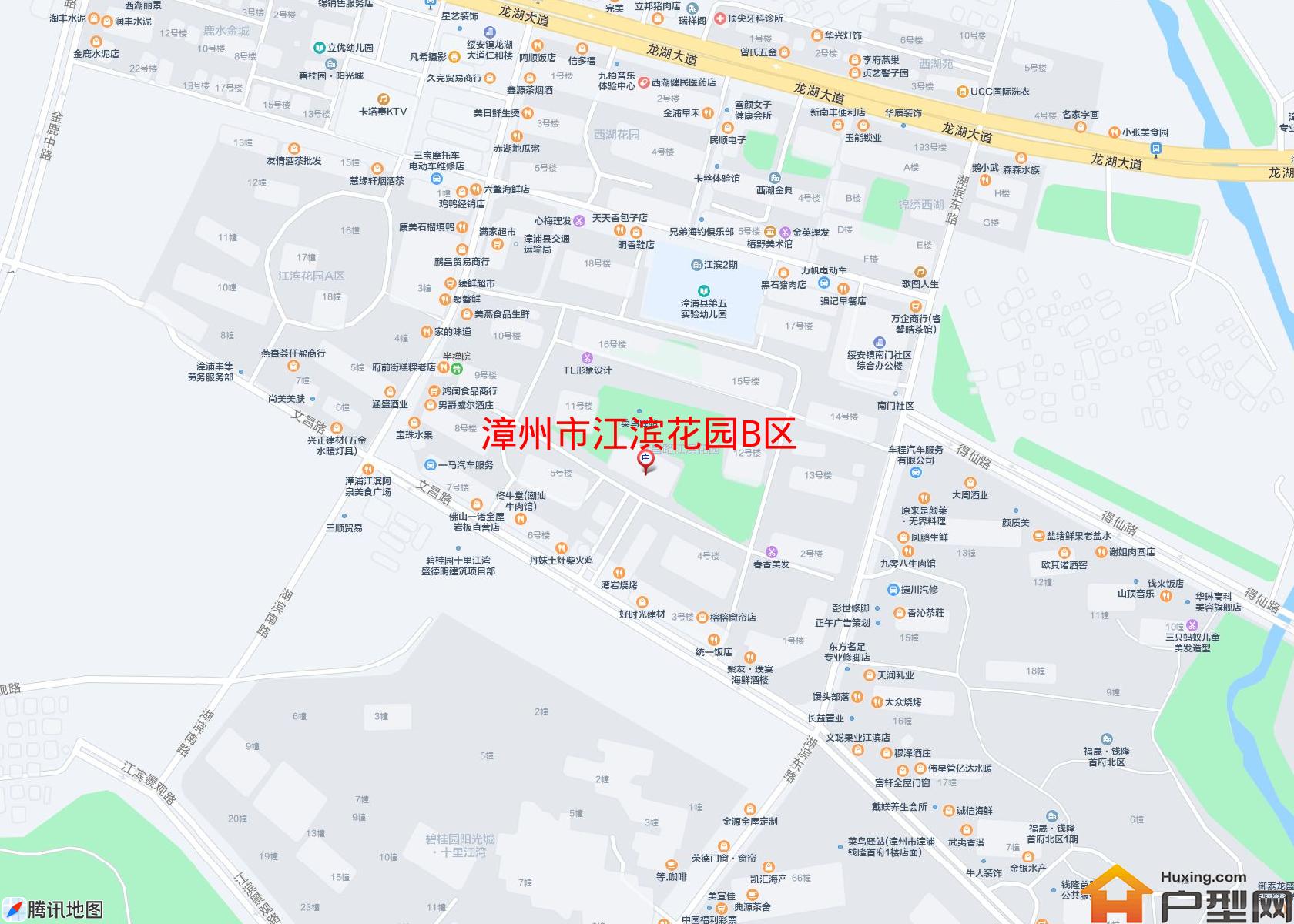 江滨花园B区小区 - 户型网