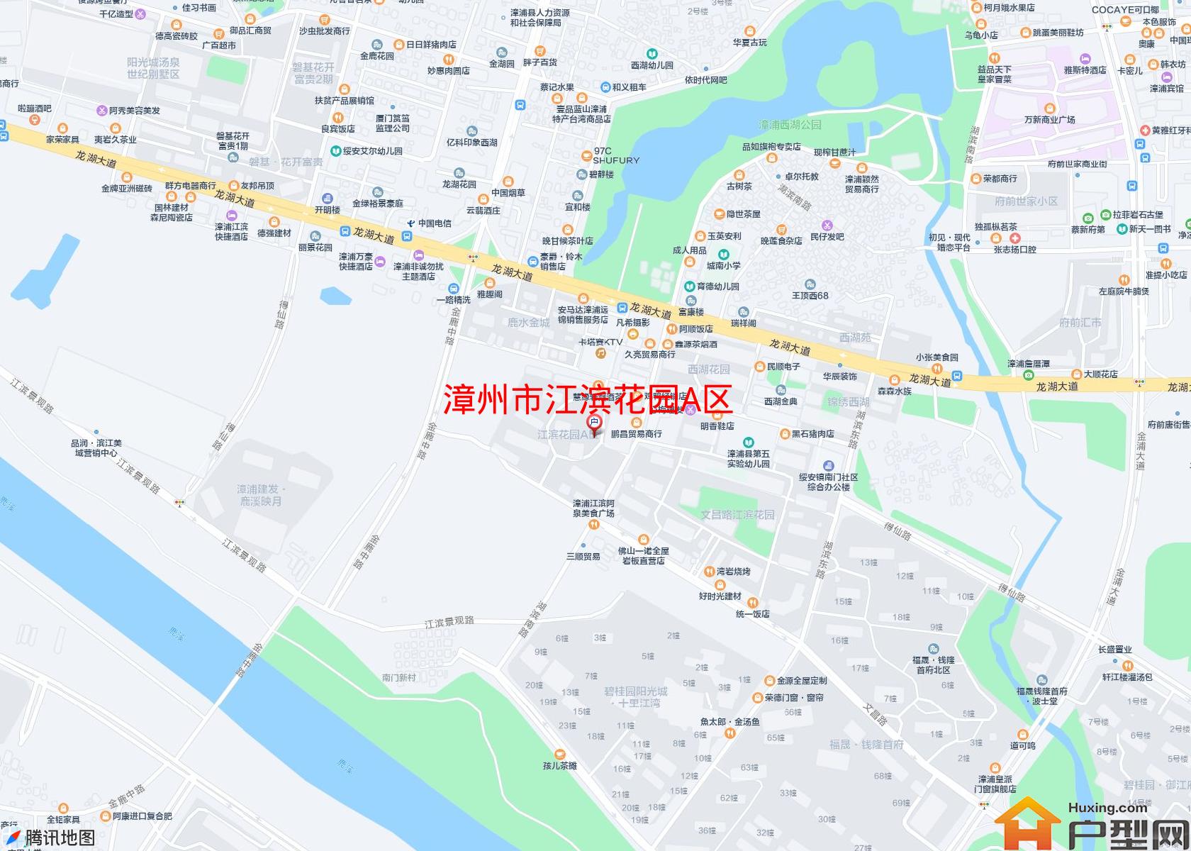 江滨花园A区小区 - 户型网