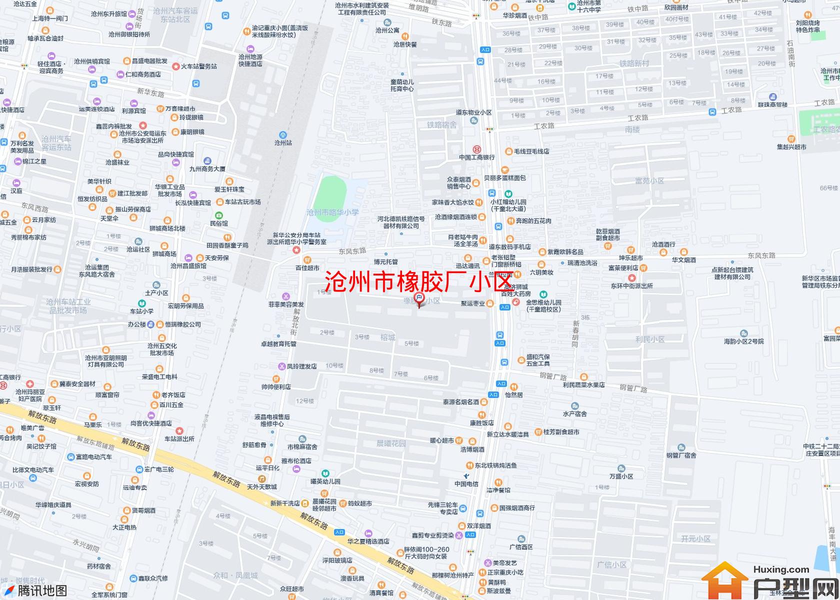 橡胶厂小区小区 - 户型网