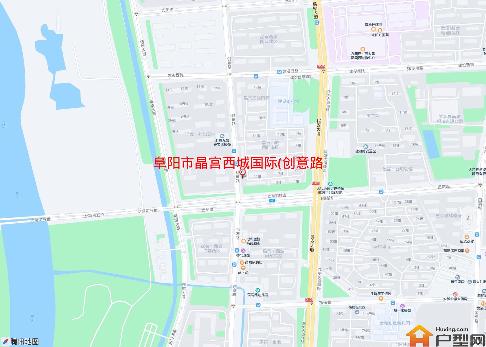 晶宫西城国际(创意路)小区 - 户型网