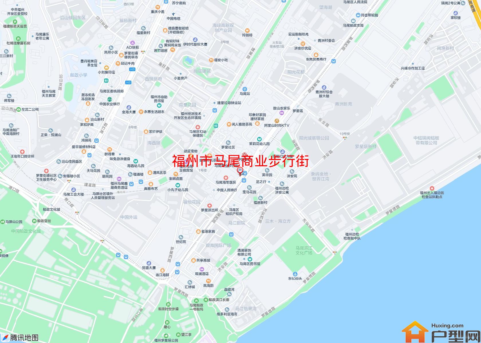 马尾商业步行街小区 - 户型网