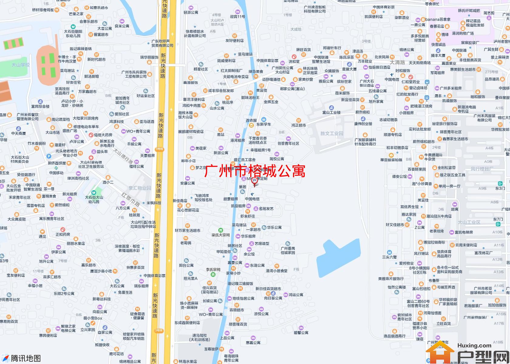 榕城公寓小区 - 户型网