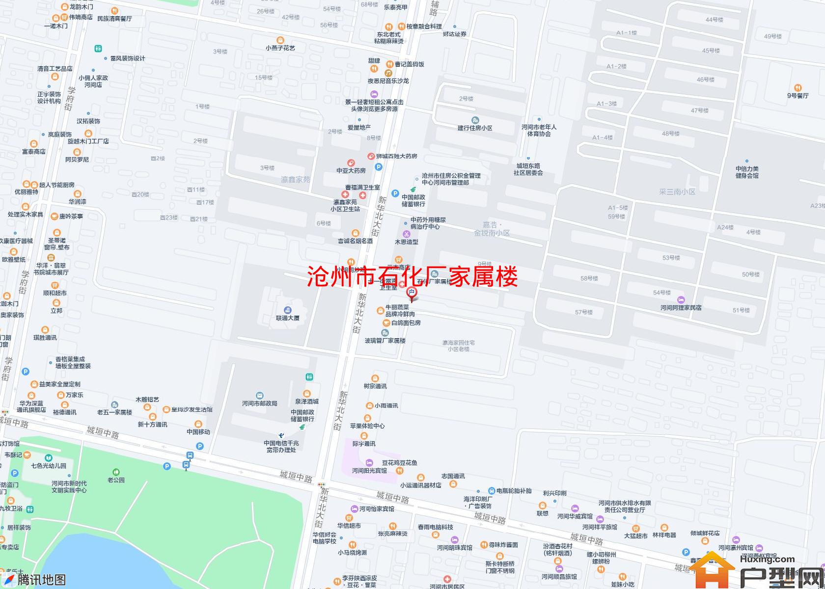 石化厂家属楼小区 - 户型网