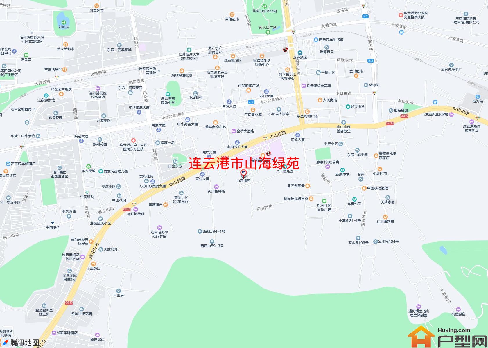 山海绿苑小区 - 户型网