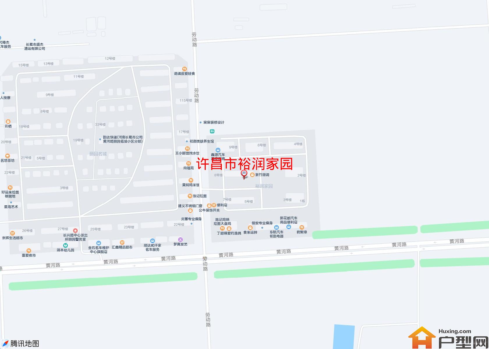 裕润家园小区 - 户型网