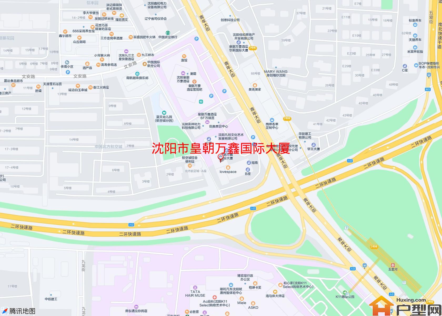 皇朝万鑫国际大厦小区 - 户型网