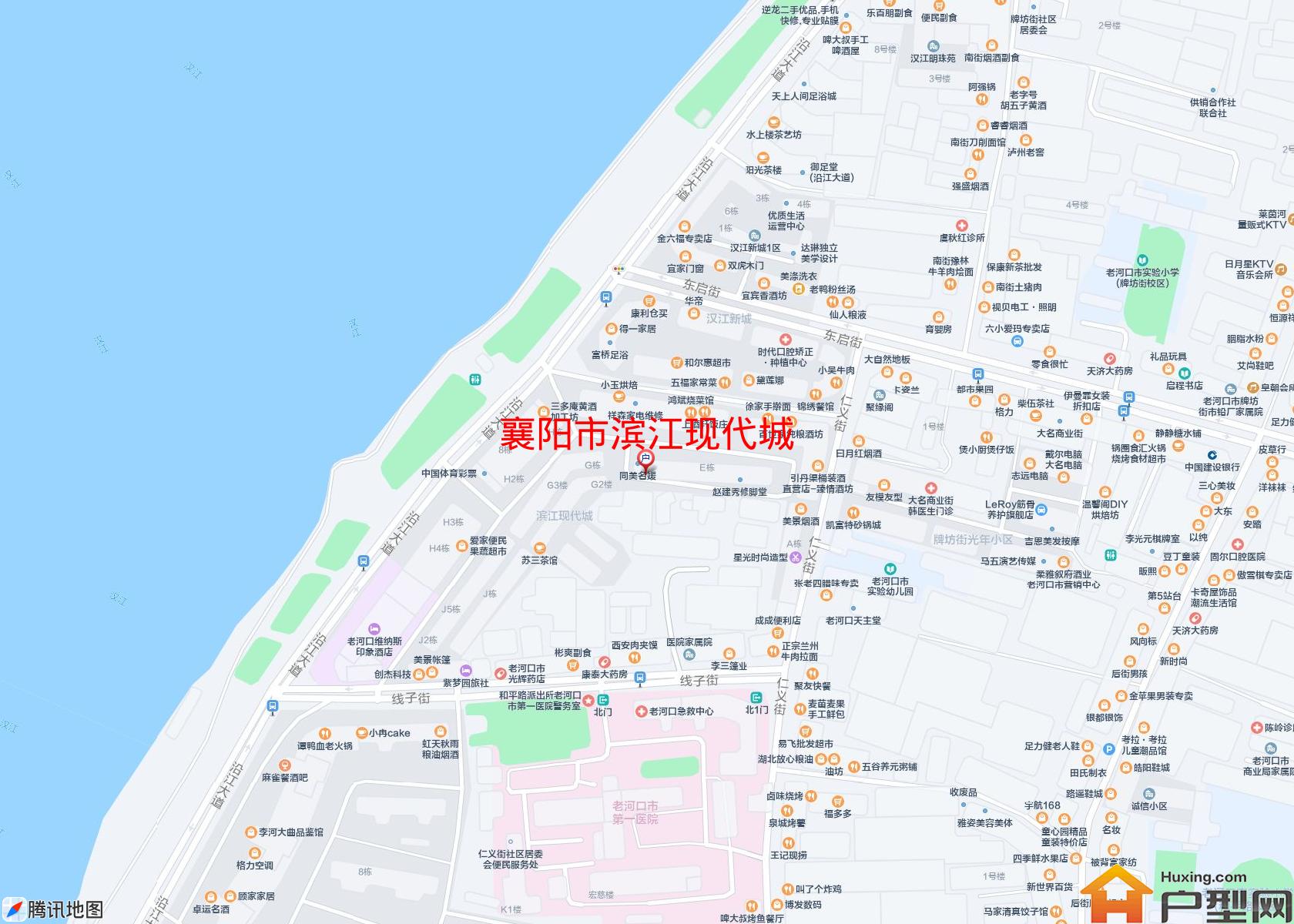 滨江现代城小区 - 户型网