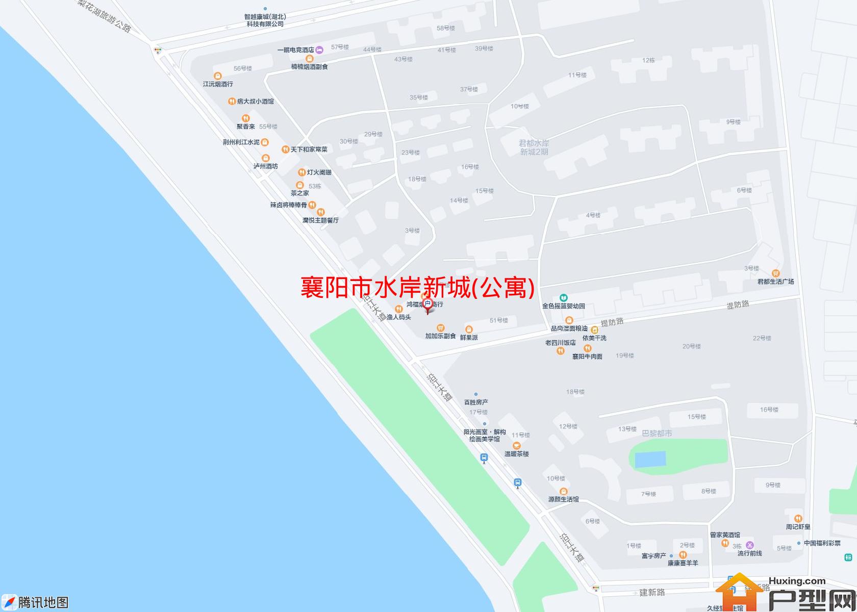 水岸新城(公寓)小区 - 户型网