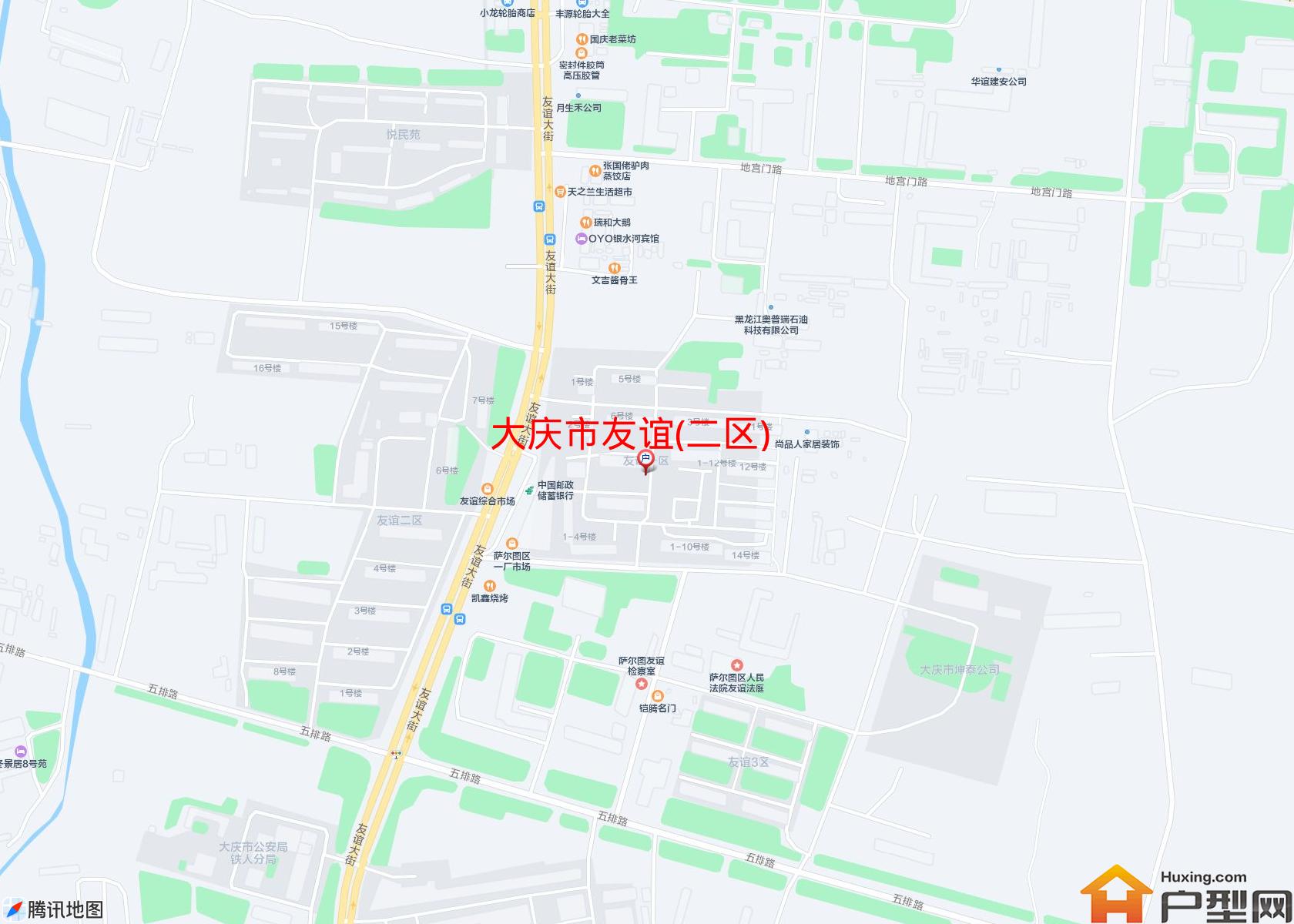 友谊(二区)小区 - 户型网