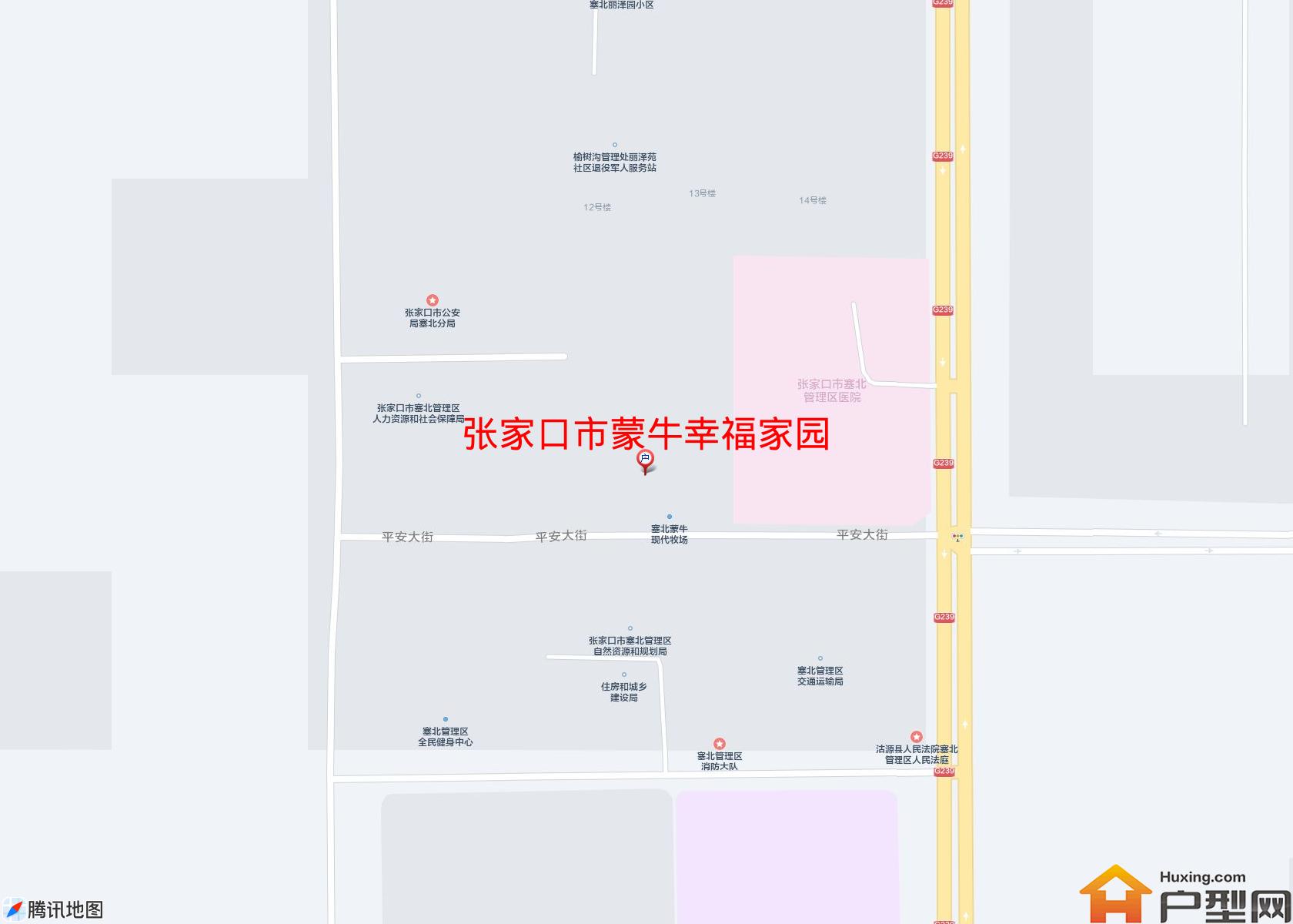 蒙牛幸福家园小区 - 户型网