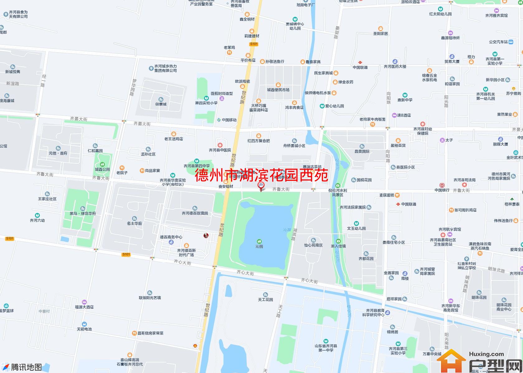 湖滨花园西苑小区 - 户型网