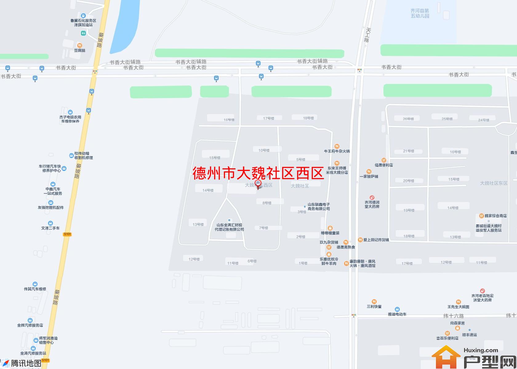 大魏社区西区小区 - 户型网