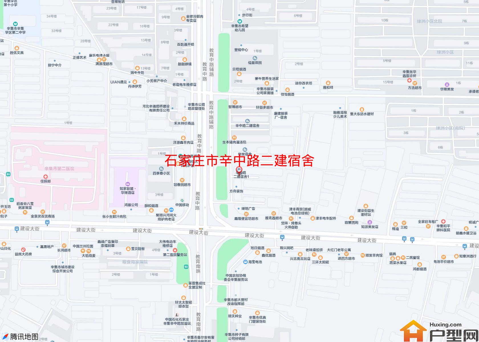辛中路二建宿舍小区 - 户型网