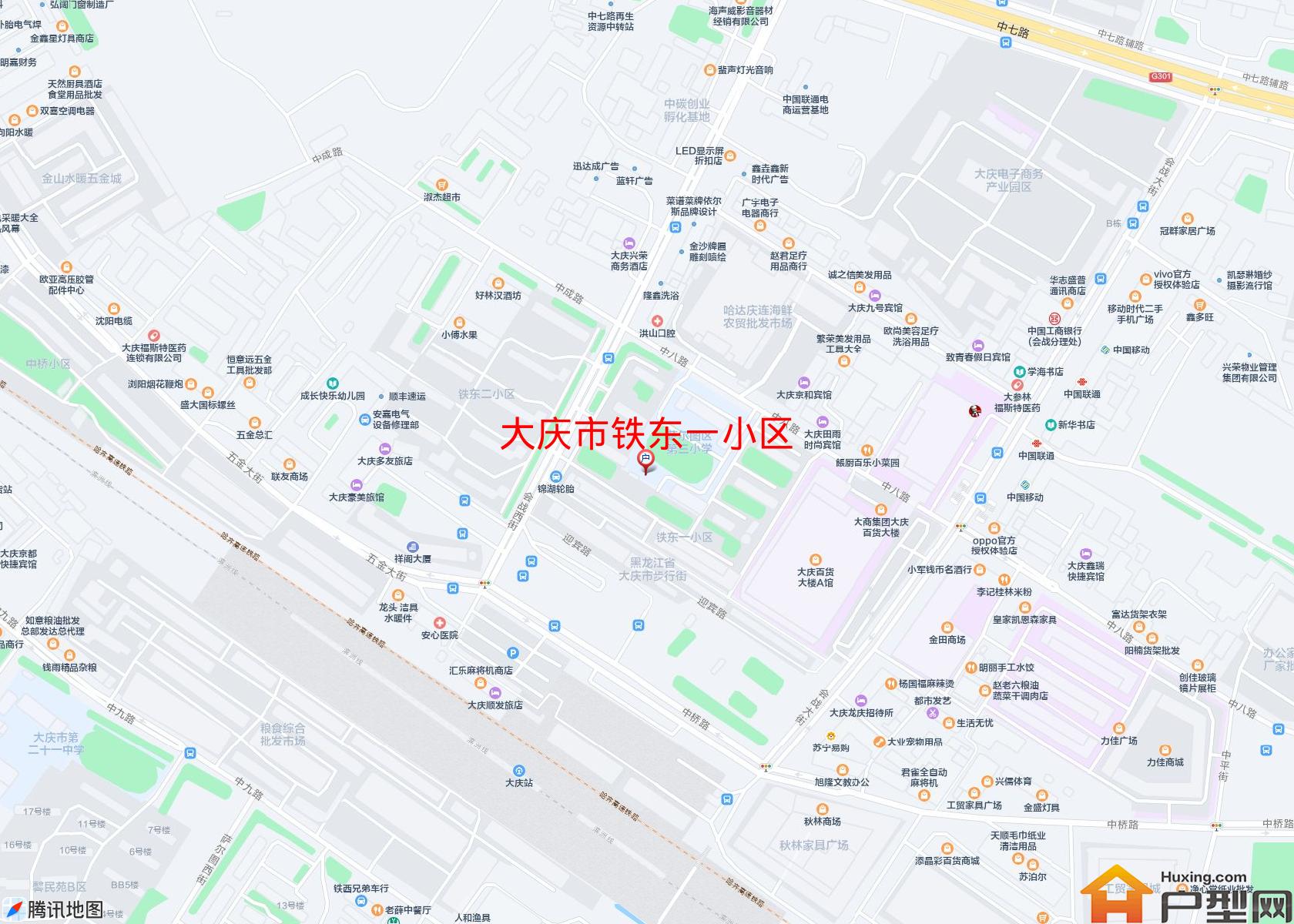 铁东一小区小区 - 户型网