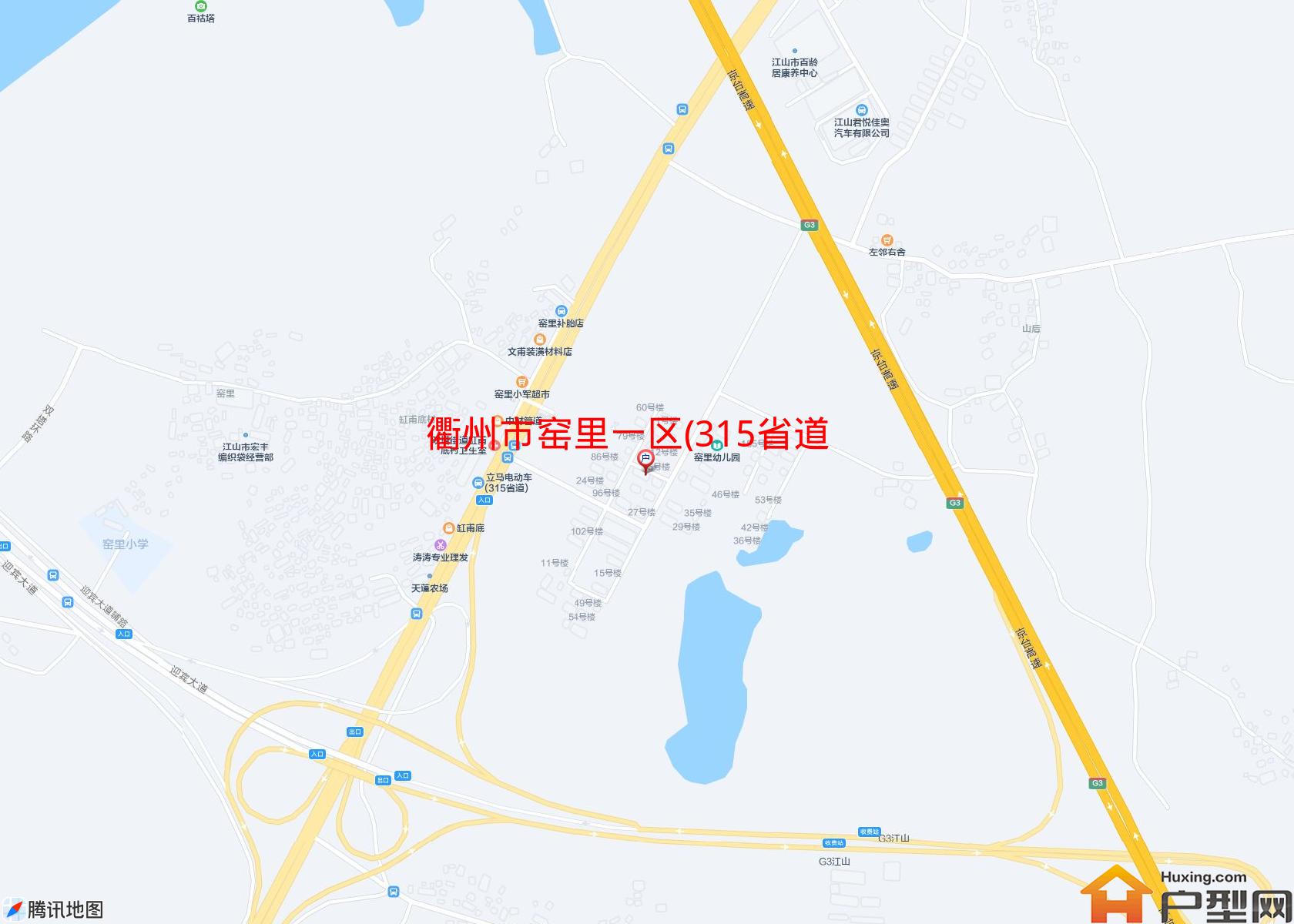 窑里一区(315省道)小区 - 户型网