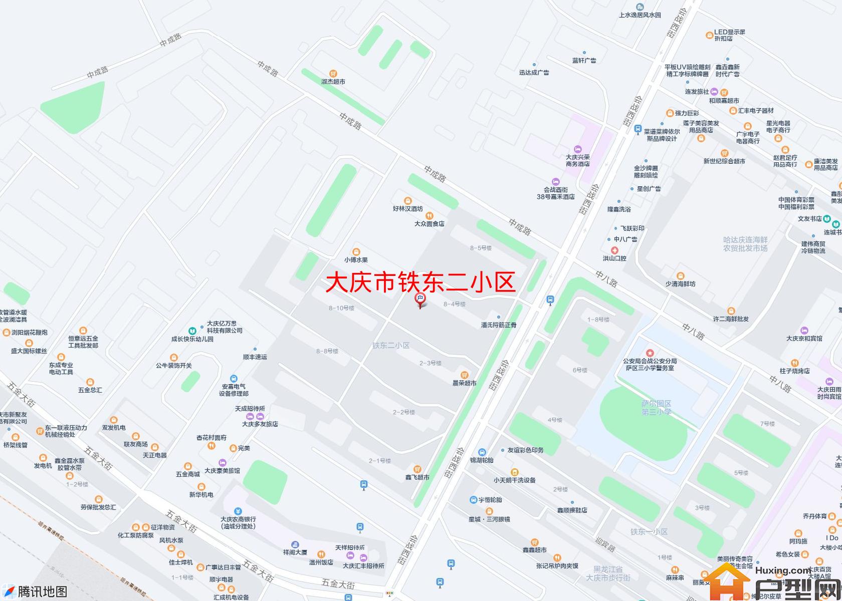 铁东二小区小区 - 户型网