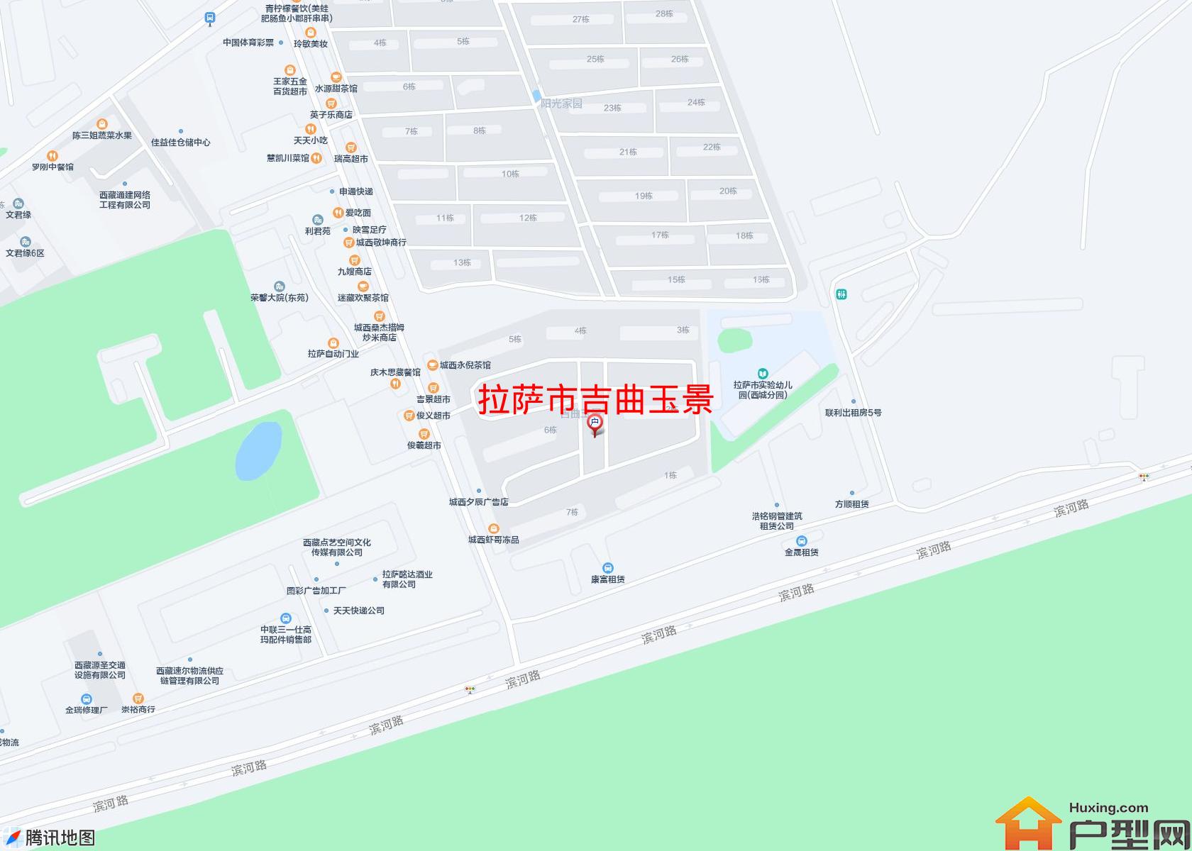 吉曲玉景小区 - 户型网