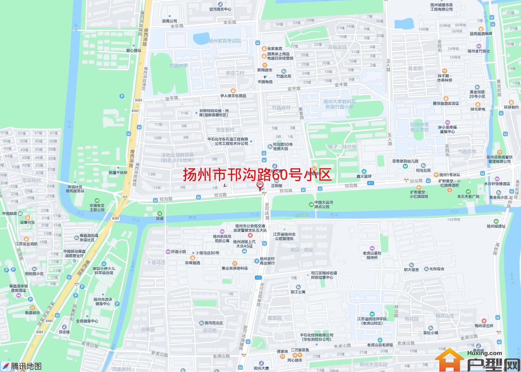 邗沟路60号小区小区 - 户型网