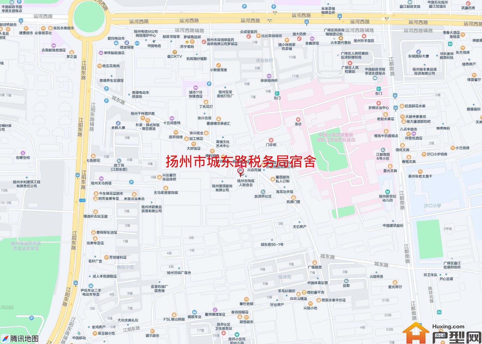城东路税务局宿舍小区 - 户型网
