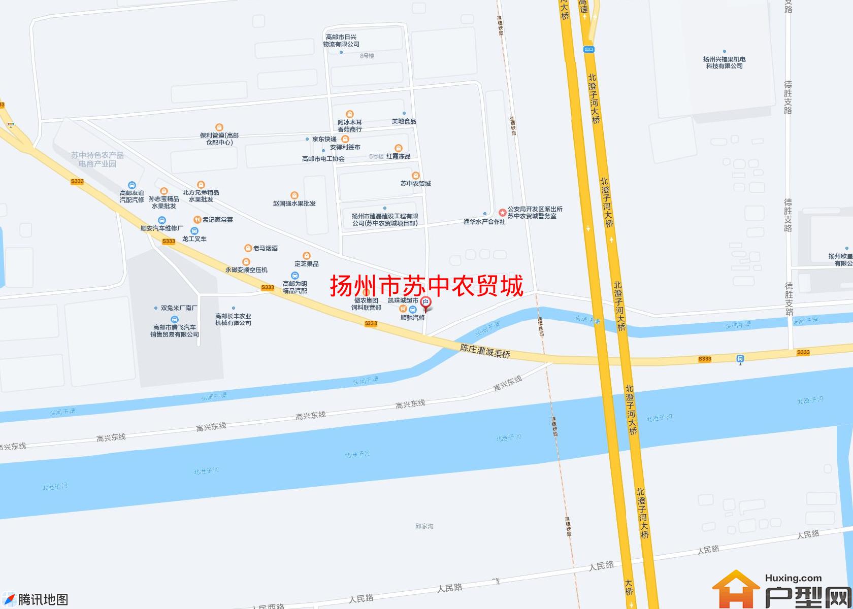 苏中农贸城小区 - 户型网