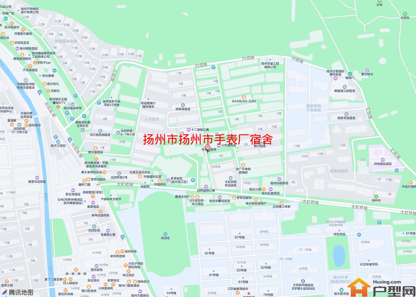 扬州市手表厂宿舍小区 - 户型网