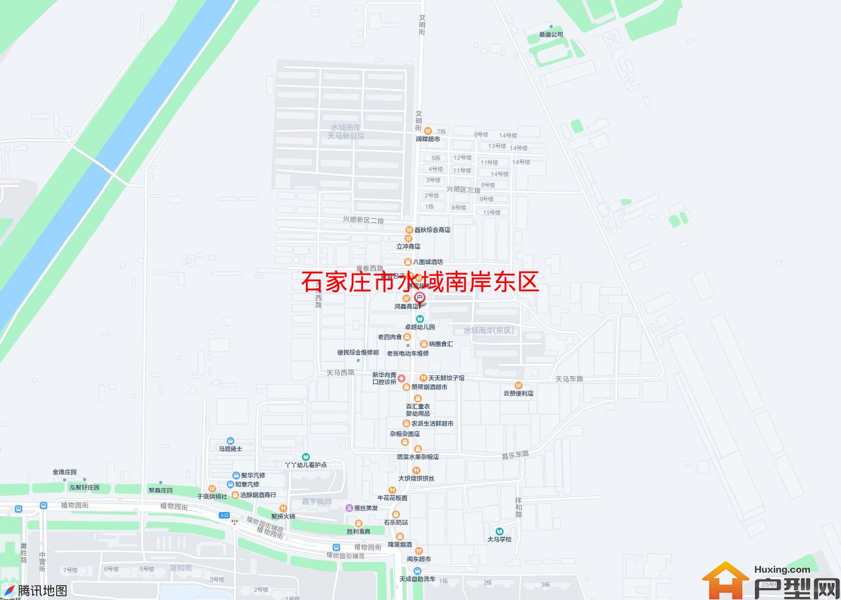 水域南岸东区小区 - 户型网