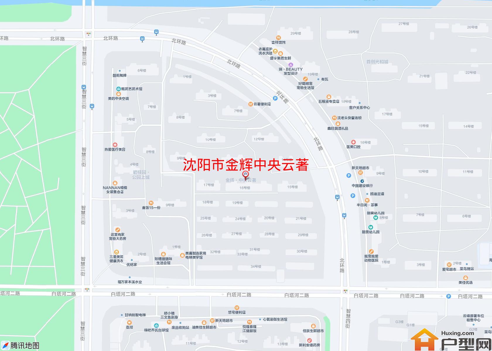 金辉中央云著小区 - 户型网