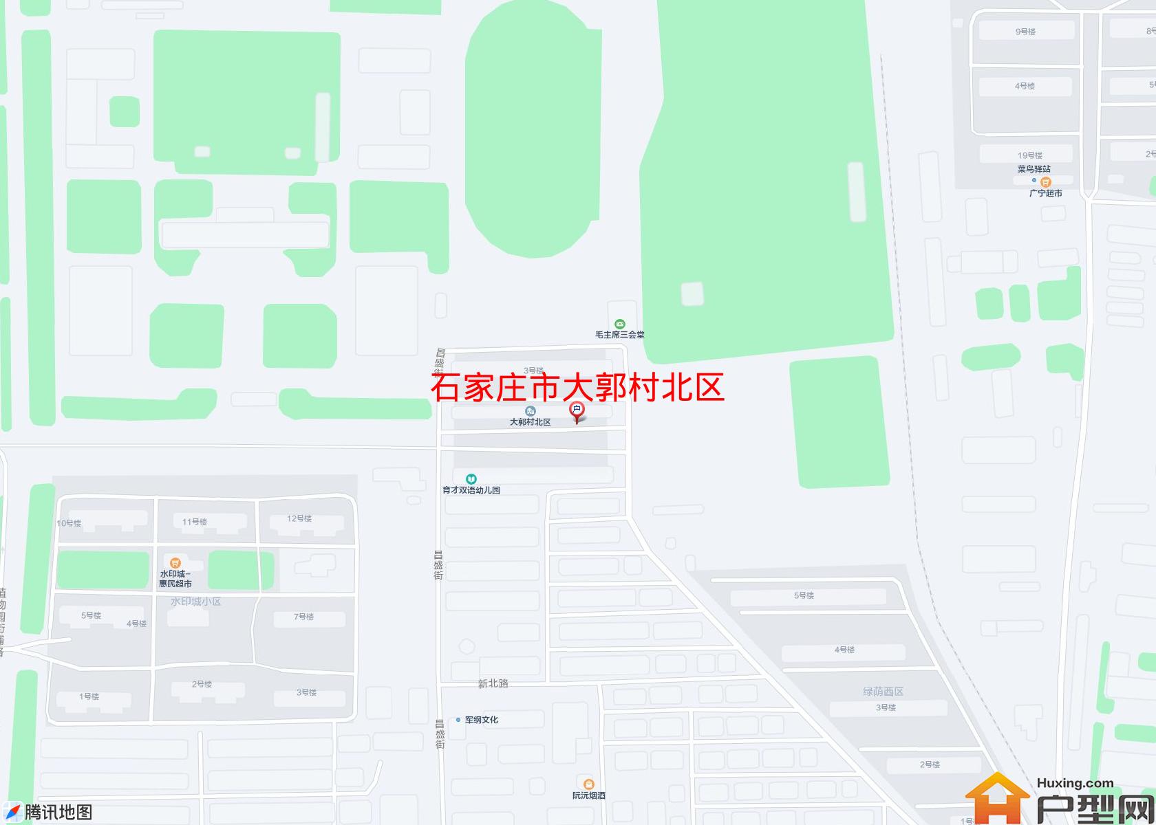 大郭村北区小区 - 户型网