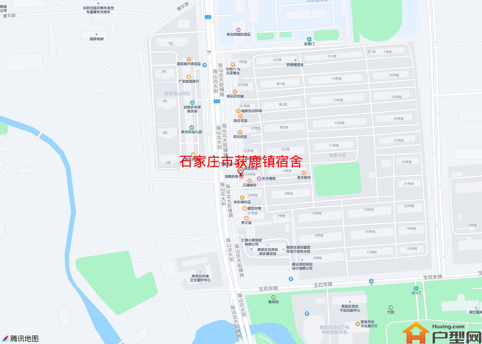 获鹿镇宿舍小区 - 户型网