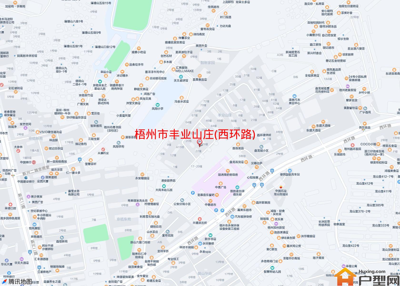 丰业山庄(西环路)小区 - 户型网
