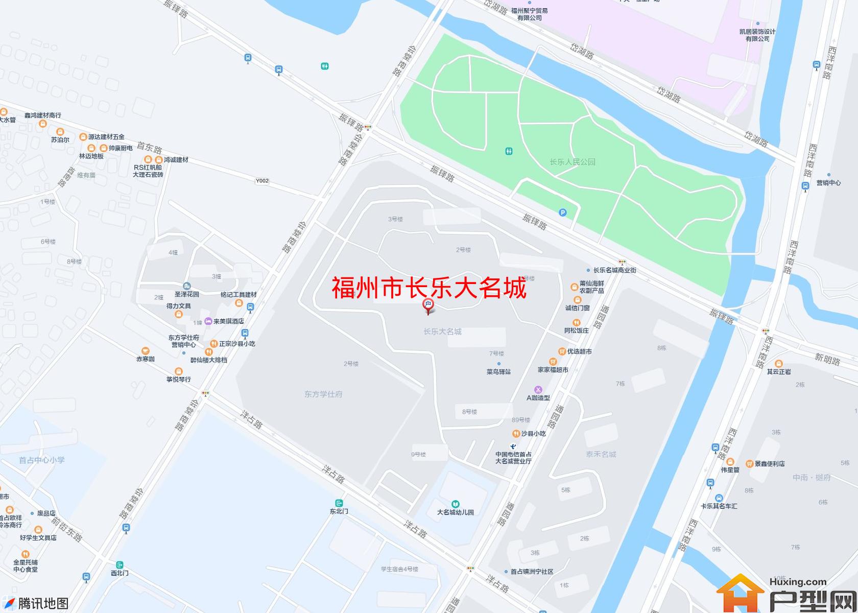 长乐大名城小区 - 户型网