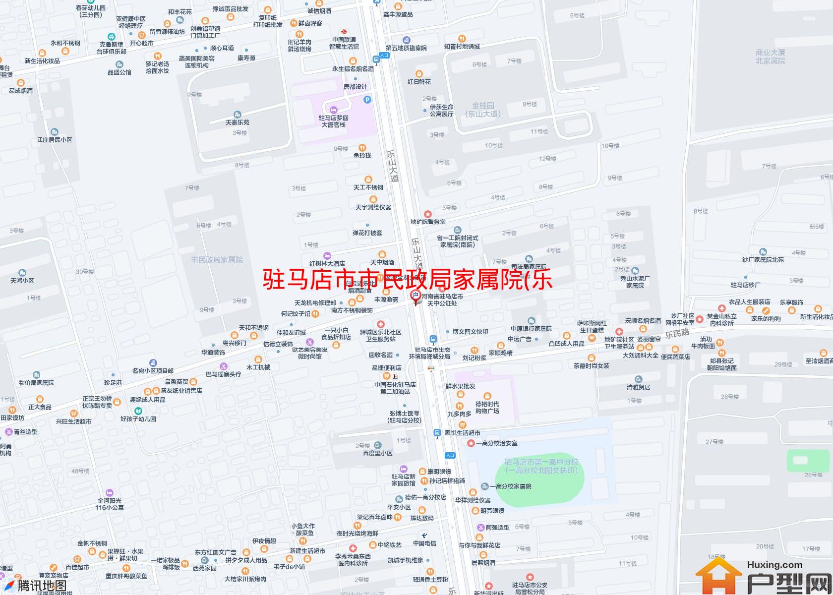 市民政局家属院(乐山大道)小区 - 户型网