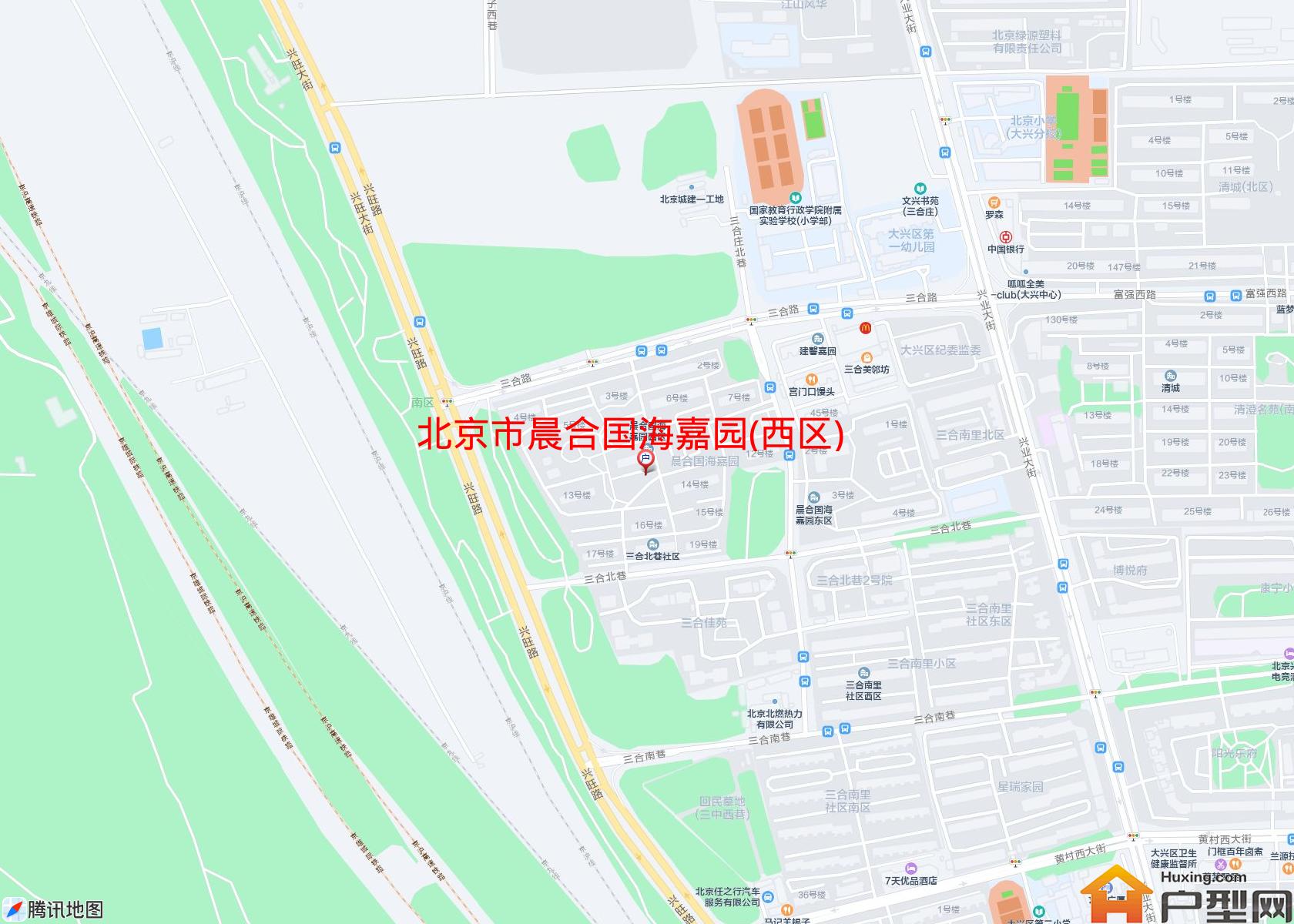 晨合国海嘉园(西区)小区 - 户型网