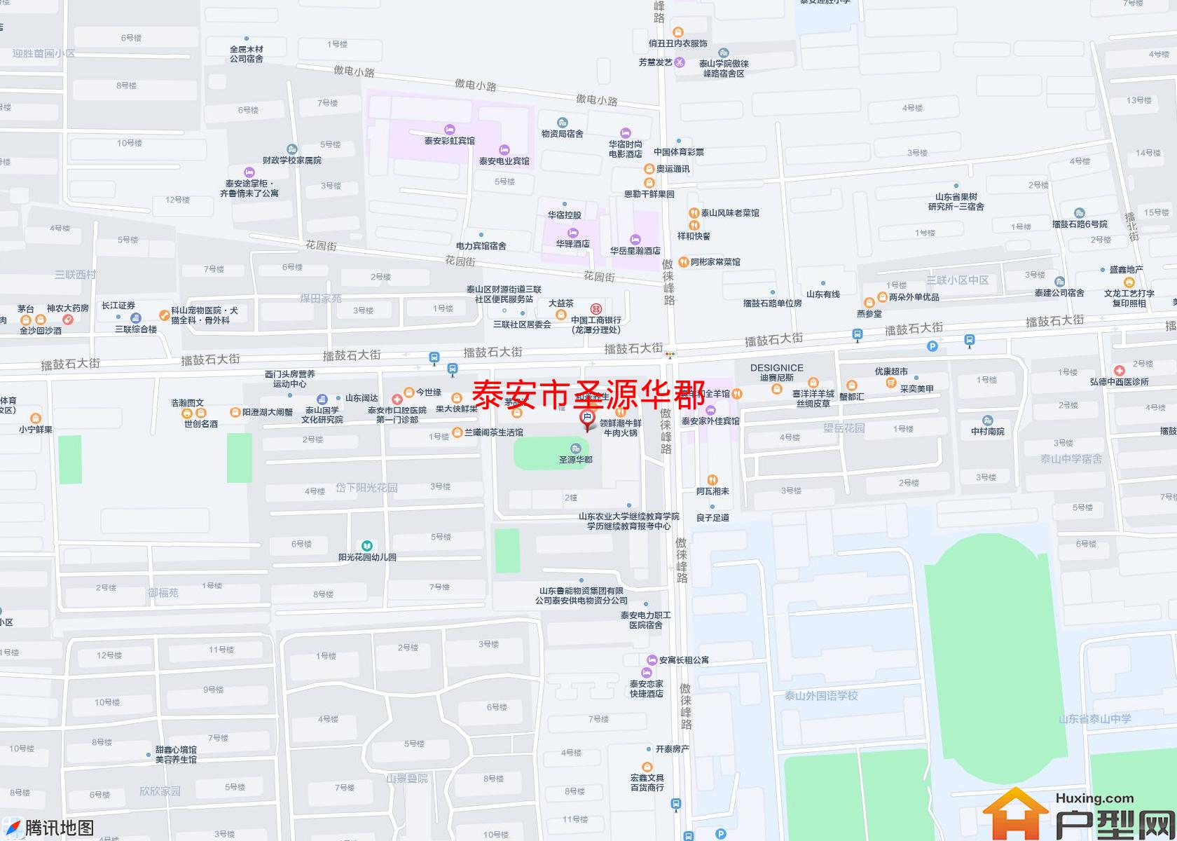 圣源华郡小区 - 户型网