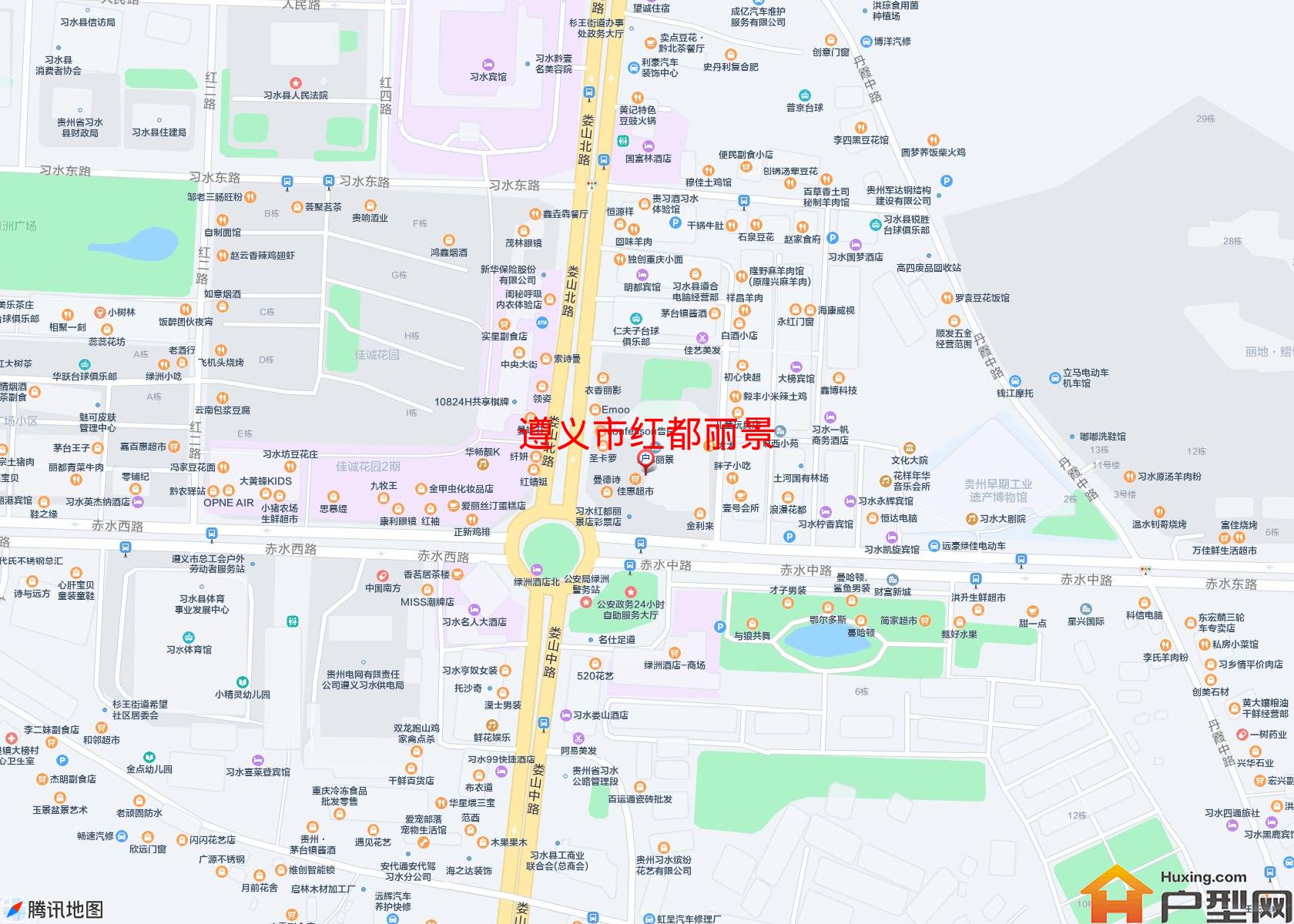 红都丽景小区 - 户型网