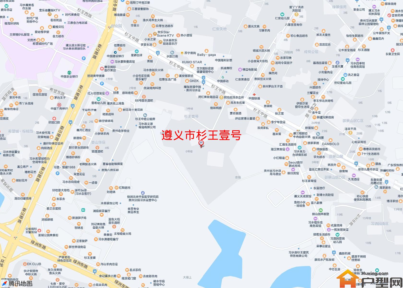 杉王壹号小区 - 户型网