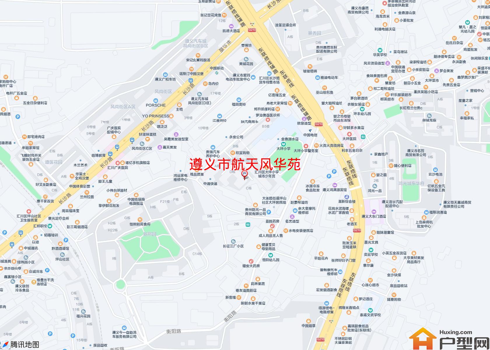 航天风华苑小区 - 户型网