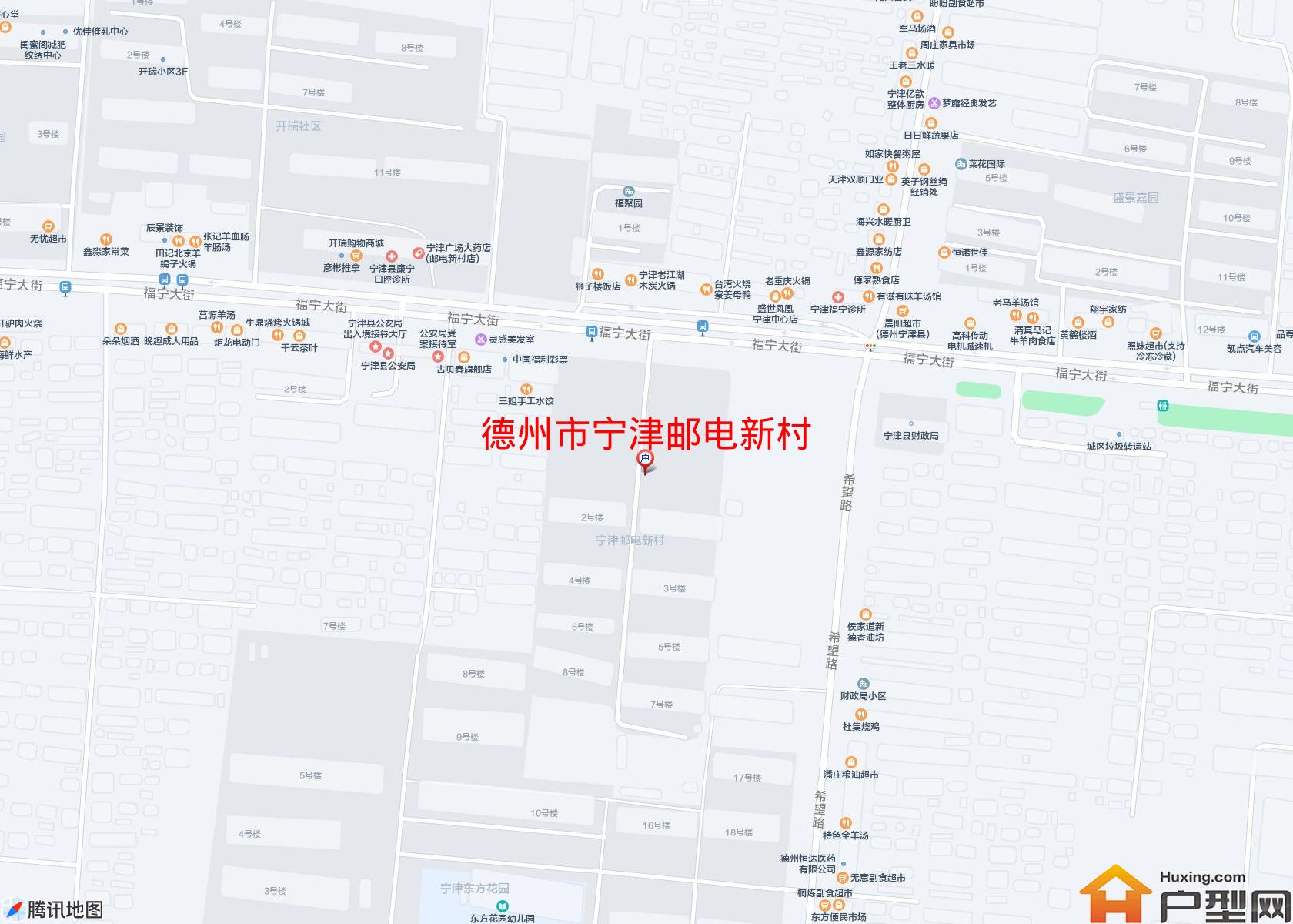 宁津邮电新村小区 - 户型网