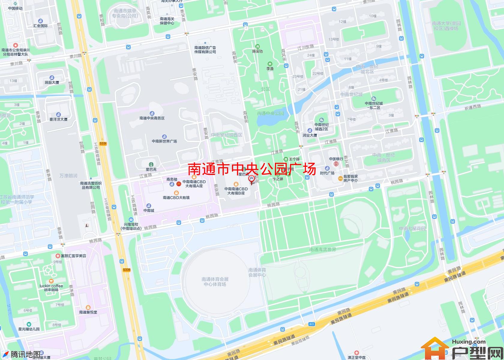 中央公园广场小区 - 户型网
